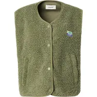 American vintage Bodywarmer 'HOKTOWN' olijfgroen