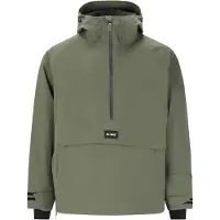 Slope Sportjas 'Ruki' olijfgroen / zwart / wit