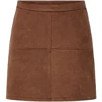 Pieces Rok 'PCRakel' ombergrijs