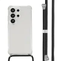 IMoshion Transparante Backcover met koord voor de Samsung Galaxy S26 Ultra - Zwart