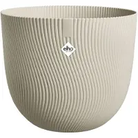 Elho Bloempot Sereh - Kunststof - Paddenstoel Beige - 39x39x33,3cm