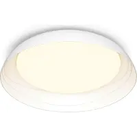 Philips Fleta plafondlamp - Ultra Efficient - SceneSwitch lichttechnologie - 10W - Warmwit licht - Wit design - Bespaar op energiekosten