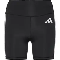 Adidas Sportbroek 'OPT Ess' zwart / wit