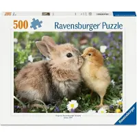 Ravensburger Rabbit and Chick Puzzel (500 stukjes)