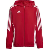 Adidas Sportjas 'Tiro 24' rood / wit