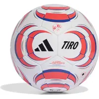 Adidas Tiro League J290 Voetbal Maat 3-4-5 Wit Felrood Blauw Zwart