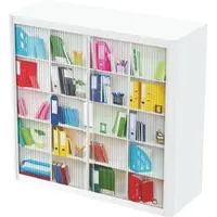 PaperFlow Roldeurkast, roldeuren letters, hoogte 1040 mm