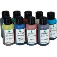 Chestnut Spirit Stain Samples -Rainbow Colors - 9 x 25 ml