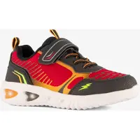 Blue Box jongens sneakers met lichtjes rood zwart maat 32