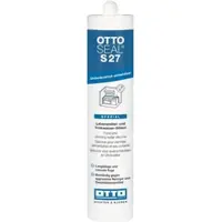 Otto Chemie Ottoseal S27 siliconenkit - 310 ml koker - wit - voor hoge eisen in sanitair en beglazing