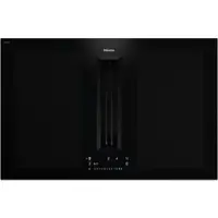 Miele KMDA 7676 FL-U BlackPerfection Zwart Ingebouwd 80 cm Inductiekookplaat zones 4 zone(s) Inbouw afzuigkap