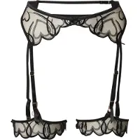 Hunkemoller Jarretels 'Olivia' zwart