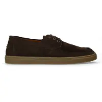 Manfield Bruine suède bootschoenen | Maat 45