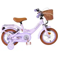 Volare Ashley Kinderfiets - Meisjes - 12 inch - Lila - Twee handremmen