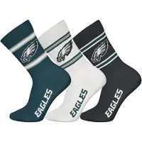 NFL Sokken ' NFL Philadelphia Eagles Crew ' groen / petrol / zwart / wit
