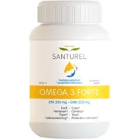 Santurel Omega 3 Forte – 500 EPA & 250 DHA met 4mg vitamine E voor betere opname 60 St