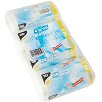 Pap Star Transparante Vuilniszakken 10 Liter | 120 Zakken | Handvat | HDPE | 10 My | 39x42 cm - Vuilniszakken met Handvaten, 10 Liter Afvalzakjes, Doorzichtige Vuilniszakken