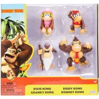 Super Mario Nintendo Super Mario 6 cm Donkey Kong, Diddy Kong, Cranky Kong Limited Edition