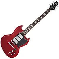 Gear4Music Brooklyn Select Electric Guitar by Red