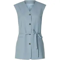 Selected Gilet 'SLHLisa' duifblauw