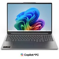 Lenovo IdeaPad Pro 5a Gen 11 16 AMD AMD Ryzen AI 7 450-processor 2,00 GHz tot 5,10 GHz, Windows 11 Home 64, 1 TB SSD M.2 2242 PCIe Gen4 QLC - 83SJCTO1WWBE1, Luna Grey