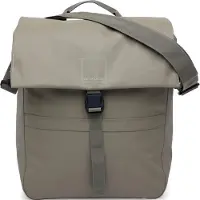 New Looxs Leeds Single - Enkele Fietstas - Afneembare Fietstas Enkel – Gerecycled materiaal - Geschikt voor Elektrische Fietsen – 19 liter - Taupe