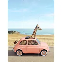 IXXI Italy, Paul Fuentes - 60 x 80 cm - Gratis ophangtool - Grote wanddecoratie en posters - Vintage, Speels, Pop art, Kleurrijk, Fotografie