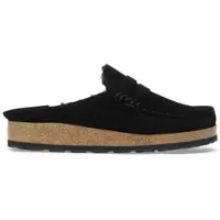 Birkenstock Heren Klompen Naples Shearling (Reguliere Pasvorm) zwart (44), Plat, Geen, Casual 1028110