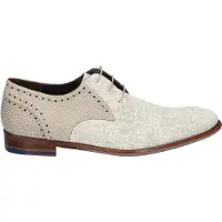 Floris van Bommel Heren Geklede Schoenen Sfm-30361 De Stapper - Beige - Maat 38