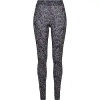 Urban Classics Leggings zwart / wit