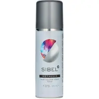 Sibel Metallic Hair Colour Spray Silver - Art P001142 125 ml