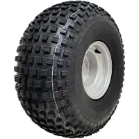 Wanda 22x11.00-8 ATV-band met noppen, stalen velg met 4 bouten, 4-laags wiel voor aanhangwagen of quad, 4 inch PCD