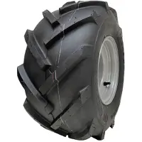 Parnells 18x9,50-8 Open Centre P328 wielband op velg met noppen, Rotovator, 4 bouten, 100 mm PCD