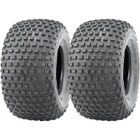 Parnells 22x11.00-8 ATV-band met noppen, quad-aanhangerband 22 11 8, 4-laags heavy-duty, set van 2