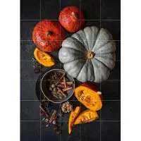 IXXI Autumn on the Table, Diana Popescu & Various - 100 x 140 cm - Gratis ophangtool - Grote wanddecoratie en posters - Fotografie, Keuken, Eetkamer