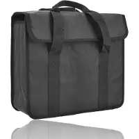 Discountershop Enkele Fietstas 20 Liter – Pakafstas met Reflectie – Zwart – Waterafstotend – Universele Bevestiging