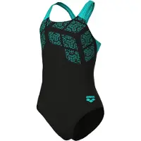 Arena - Girl's Kikko Swimsuit Swim Pro Back - Badpak 140, zwart