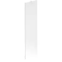 Mexen Next badwandpaneel 1-deurs 50 x 150 , matglas, wit - 895-050-000-00-30-20