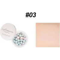 HANDAIYAN Luminous Pearls Loose Powder Ball - 03 White - 17.8g