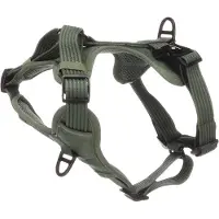 Flamingo Hond Harnas Cami Groen M 38-61cm 45-70cm 25mm