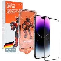 Cadorabo Screenprotector geschikt voor iPhone 14 PRO MAX - Pantser film transparant Beschermende film Geharde (Tempered) display beschermglas in 9H hardheid met 3D Touch