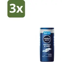 Nivea Men – Douchegel – Original Care – 250 ml - Bulkverpakking - 3 stuks