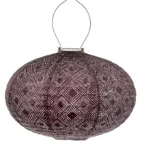 Lumiz Solar Lampion Mosaic Paars D 40 H 40 Cm