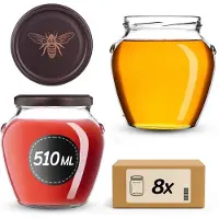 Kadax Amphora Pot Ø82 510ml + deksel Ø82