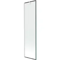Mexen Next 1-delige badwand 50 x 150 , zwart frame, wit - 895-050-000-00-70-20
