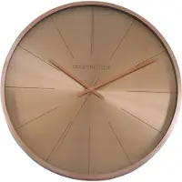 Decostar Wandklok ro Copper M roze goud