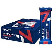 Amacx Energy Nougat Reep Cranberry 12x37g