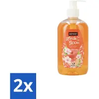 Sence – Handzeep – Splash To Bloom Peach – 500 ml - Voordeelverpakking - 2 stuks