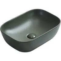Mexen Rita opzetwastafel 45 x 32 cm, kaki mat - 21084543