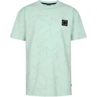 Petrol Industries - Jongens T-shirt met all-over print Luchador - Groen - Maat 104